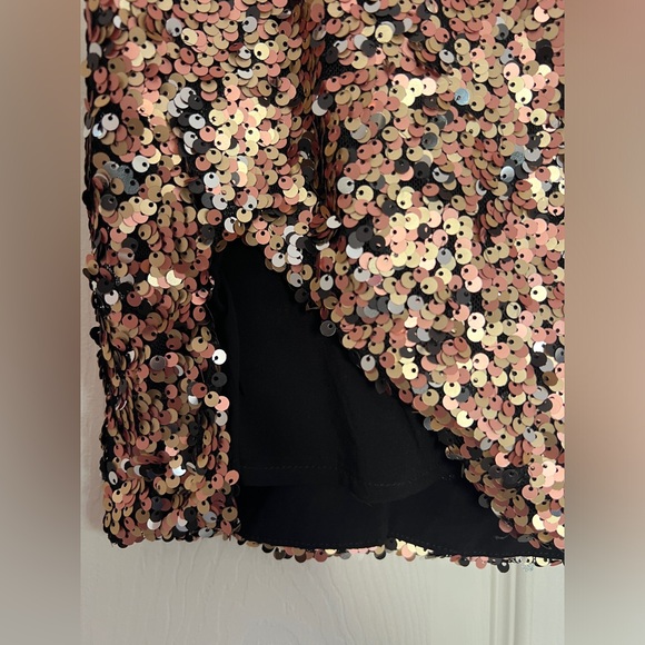 Free People Sequence Mini Skirt . Brand New, with tag Size 4 - Picture 5 of 5